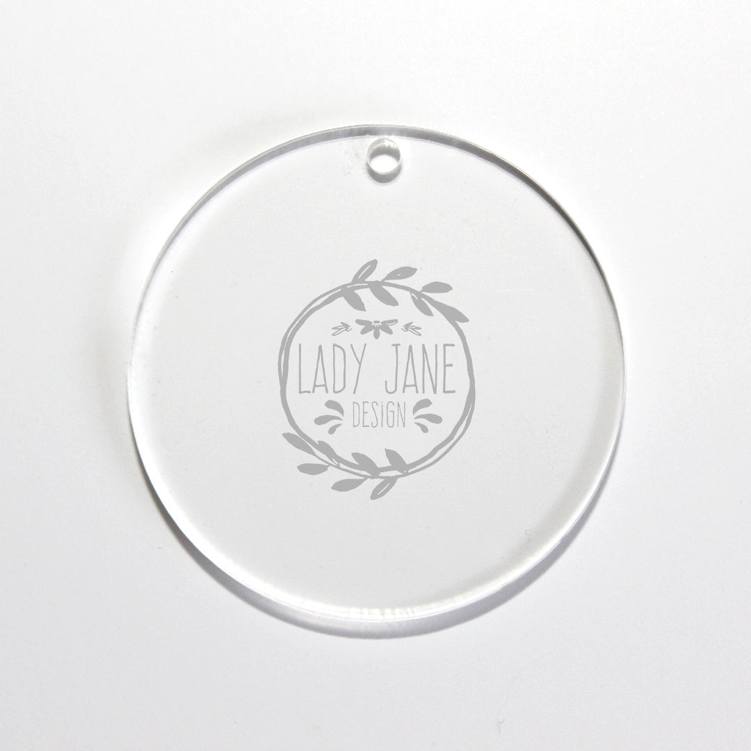 Acrylic Blank Disc - 3mm
