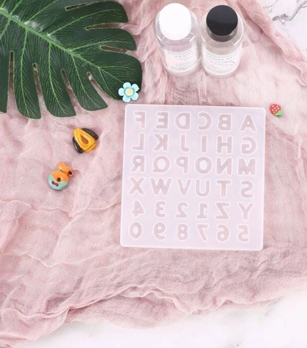 Alphabet Silicone Mould (Small)