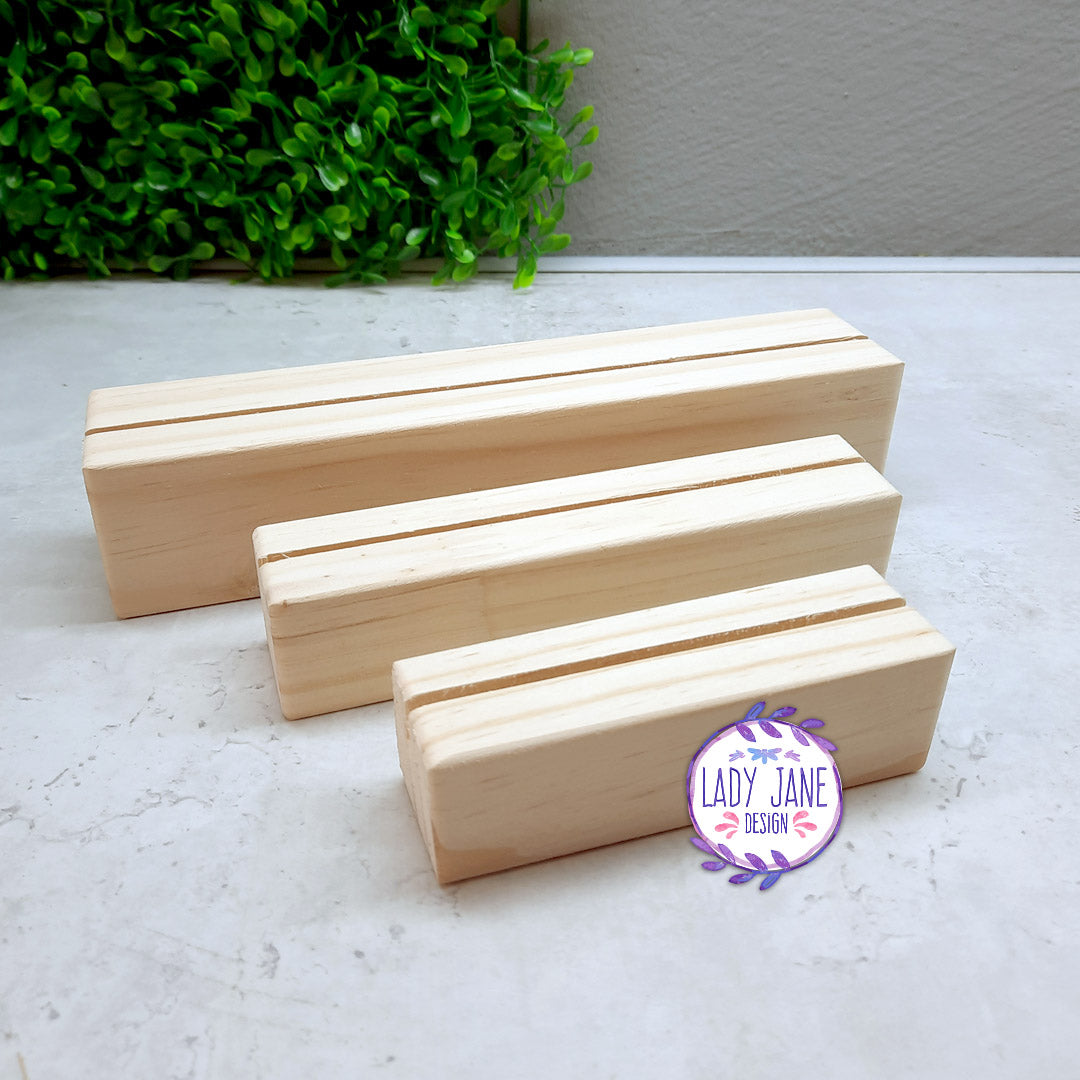 Wooden Pine Base Stands