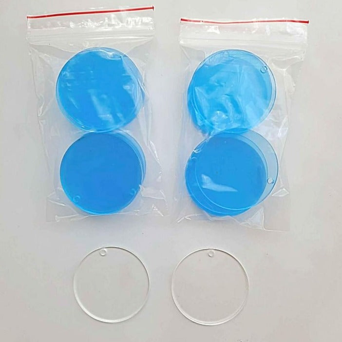 3mm Acrylic Disc (5cm) - 10 Pack