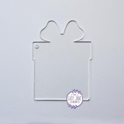 Gift Box Acrylic Blank