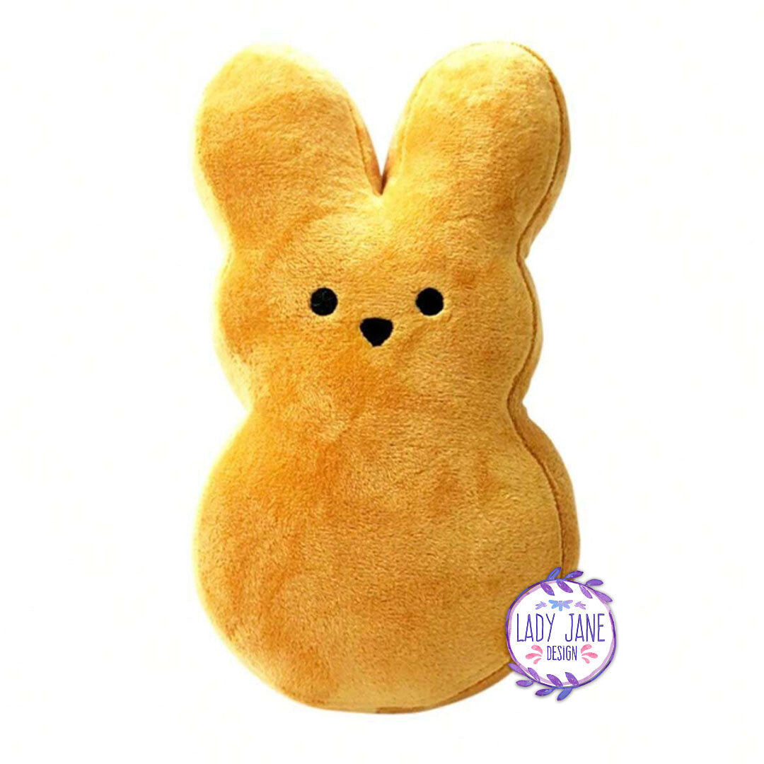 Plush Baby Bunny Teddy (Orange)