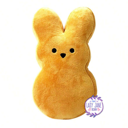 Plush Baby Bunny Teddy (Orange)