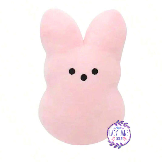 Plush Baby Bunny Teddy (Pink)