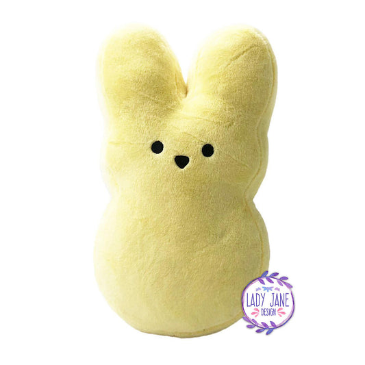 Plush Baby Bunny Teddy (Yellow)
