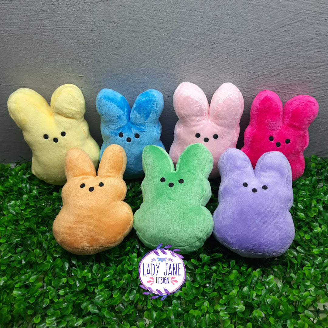Plush Baby Bunny Teddy (Orange)