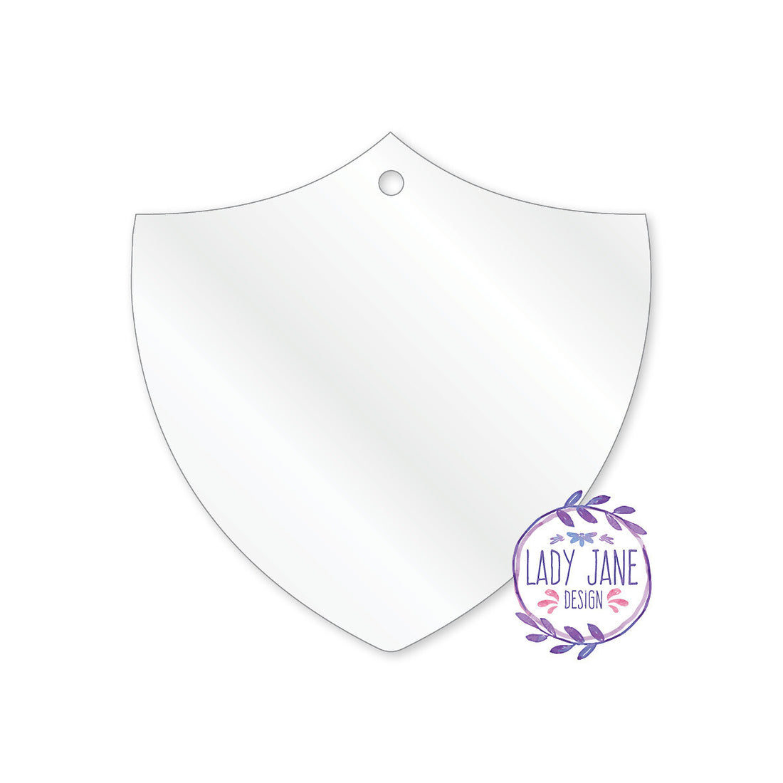 Acrylic Blank Shield – Lady Jane Design