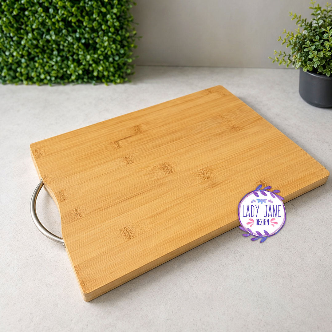 Bamboo Chopping Board – 28 × 38 cm