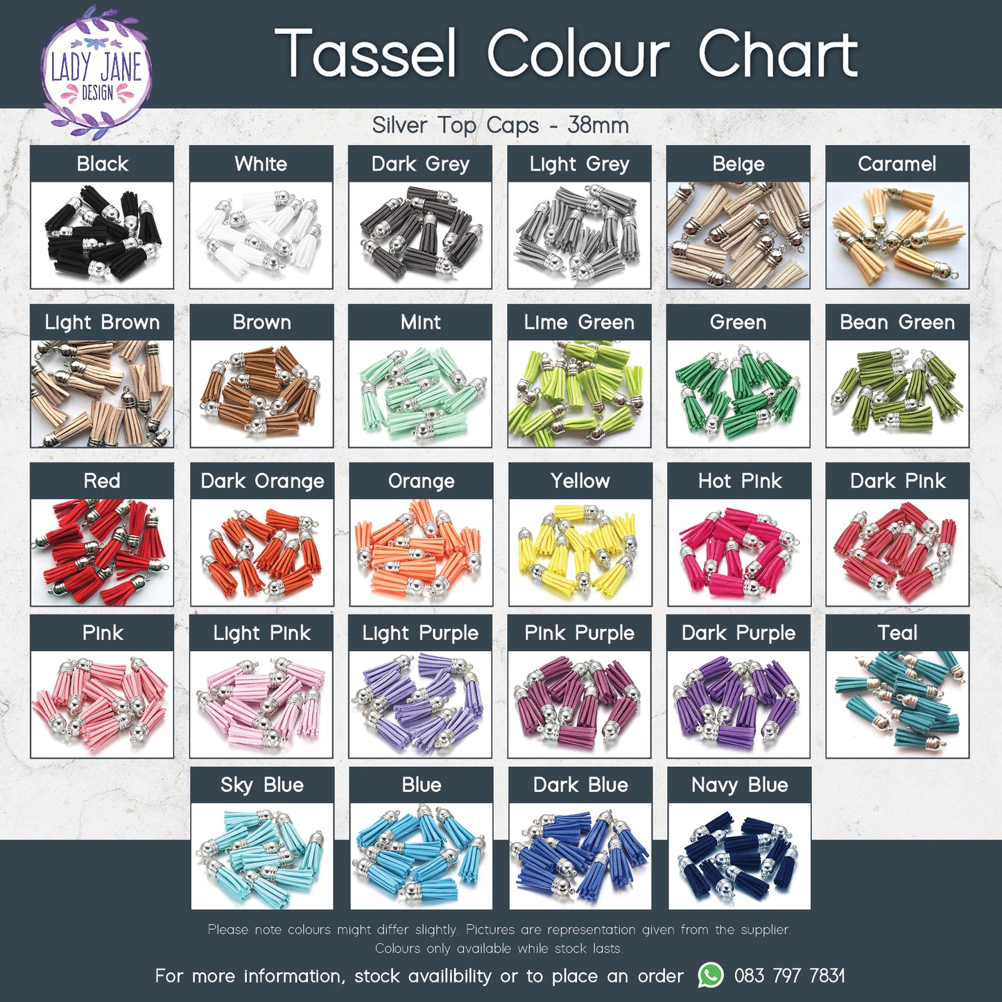 Tassels - 38mm