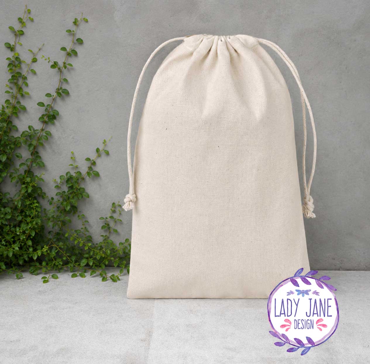 Drawstring Bag Pouch Blank