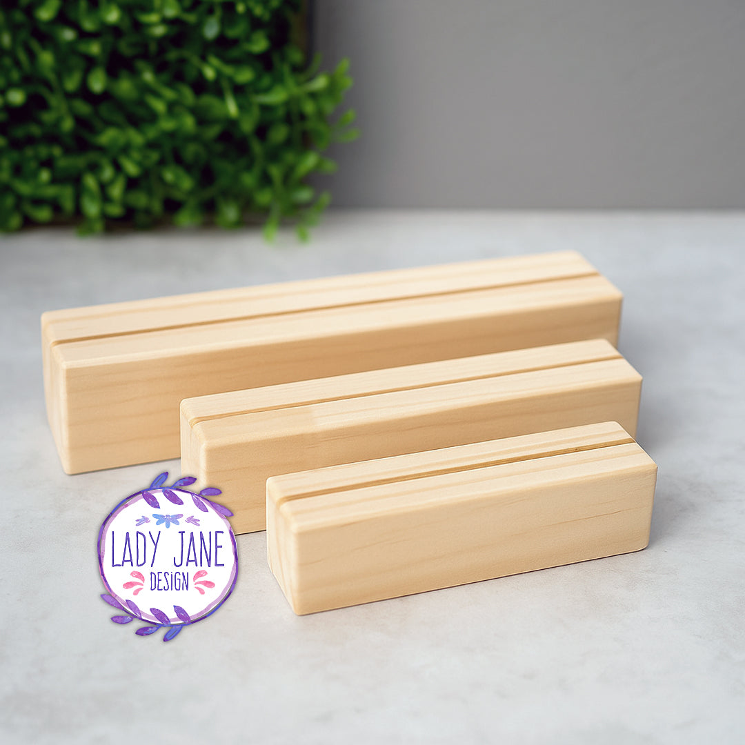 Wooden Pine Base Stands